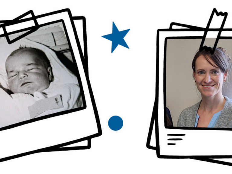 Fotoaktion: Babyfoto und aktuelles Foto Fotoaktion: Babyfoto und aktuelles Foto